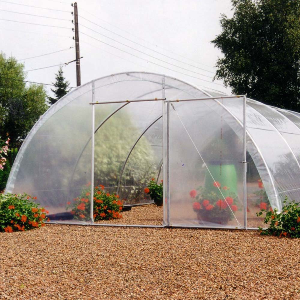 Serres de jardin tunnel, en verre ou polycarbonate.