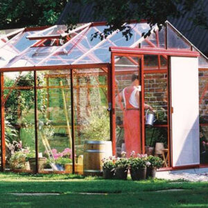 serre en verre de jardin