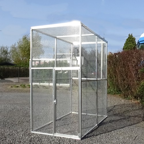 Volière aluminium 1m x 2m